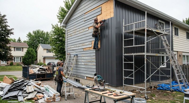 Aluminium Siding Installation in Salisbury, MA