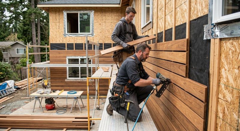 Barn Siding Installation in Stratham, NH