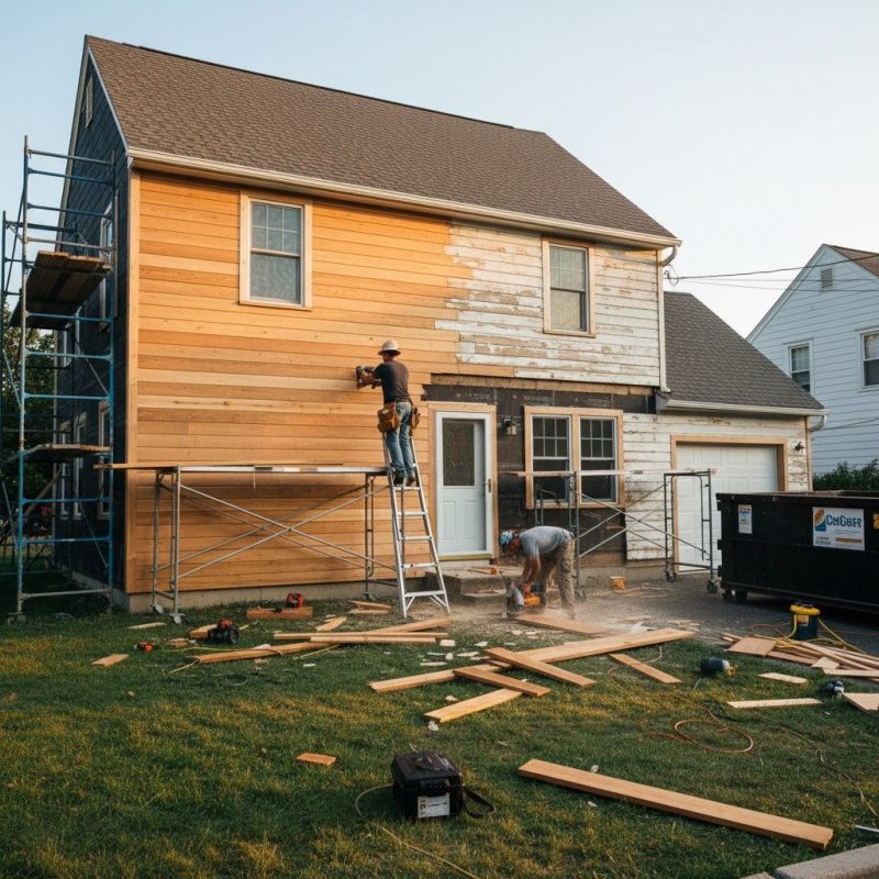 Barn Siding Replacement in Newbury, MA