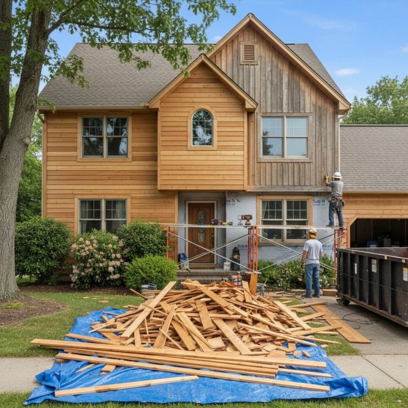 Barn Siding Replacement in Nottingham, NH