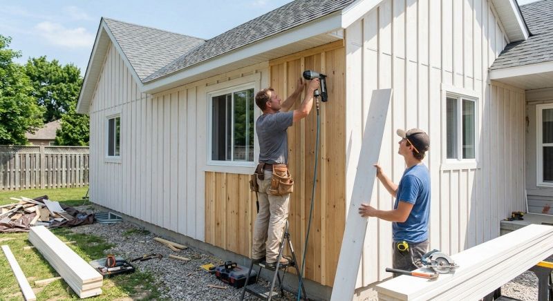 Batten Siding Installation in Newbury, MA