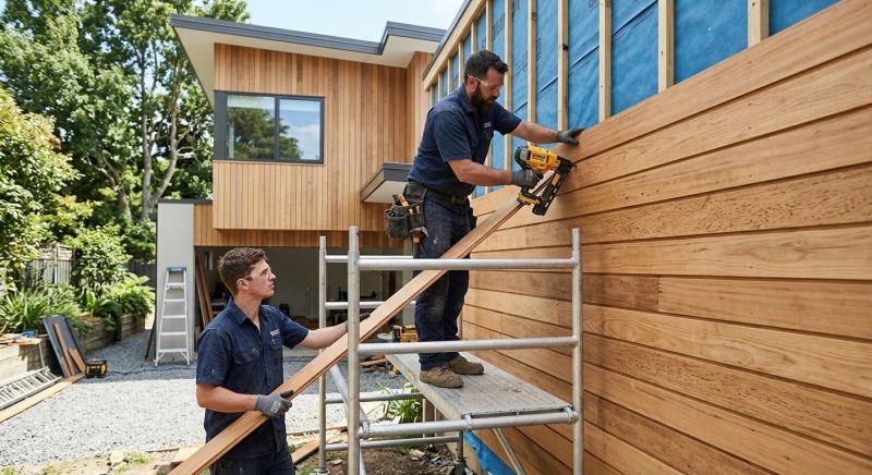 Cedar Cladding Installation in Kittery, ME