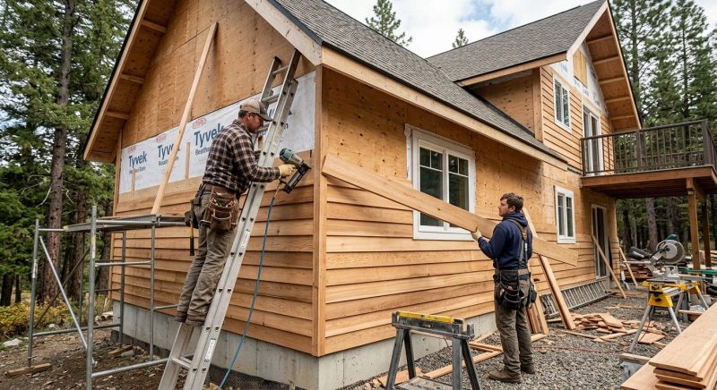 Cedar Siding Installation in Exeter, NH