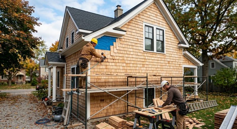 Cedar Siding Installation in Portsmouth, NH