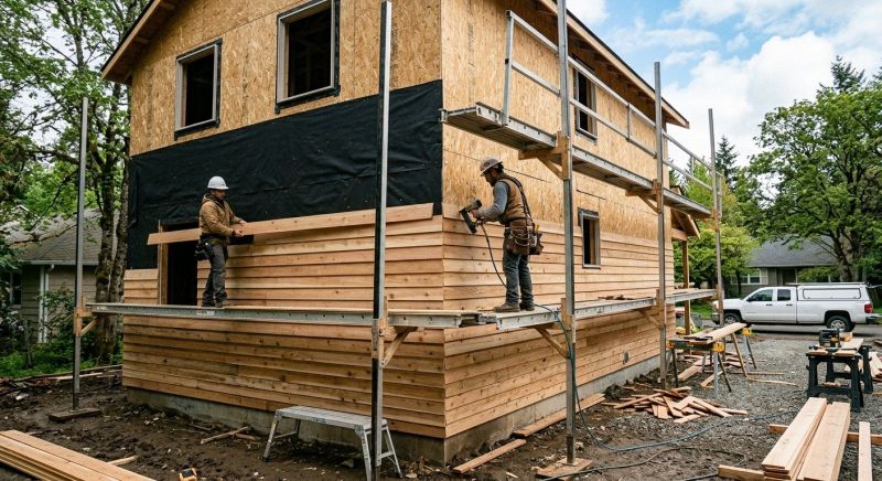 Cedar Siding Installation in Stratham, NH