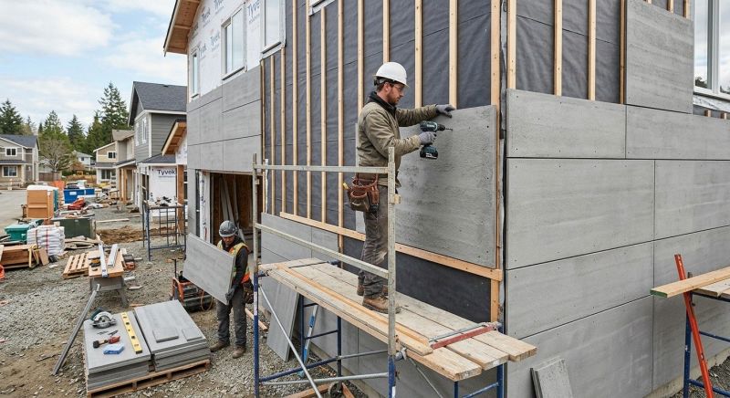 Cement Siding Installation in Portsmouth, NH