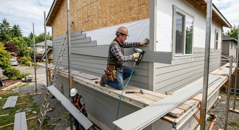 Cement Siding Installation in Strafford, NH