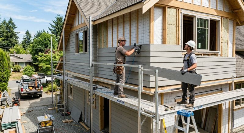 Cement Siding Replacement in Portsmouth, NH