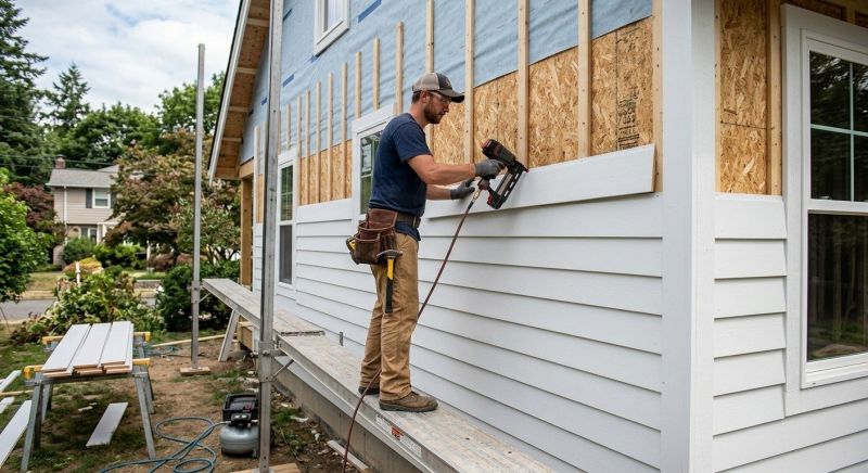 Clapboard Siding Installation in Kittery, ME