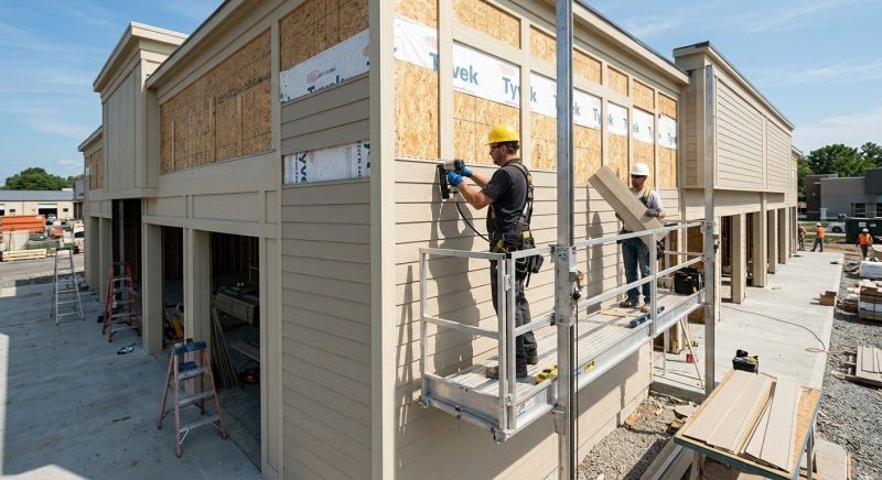 Commercial Siding Installation in Kittery, ME