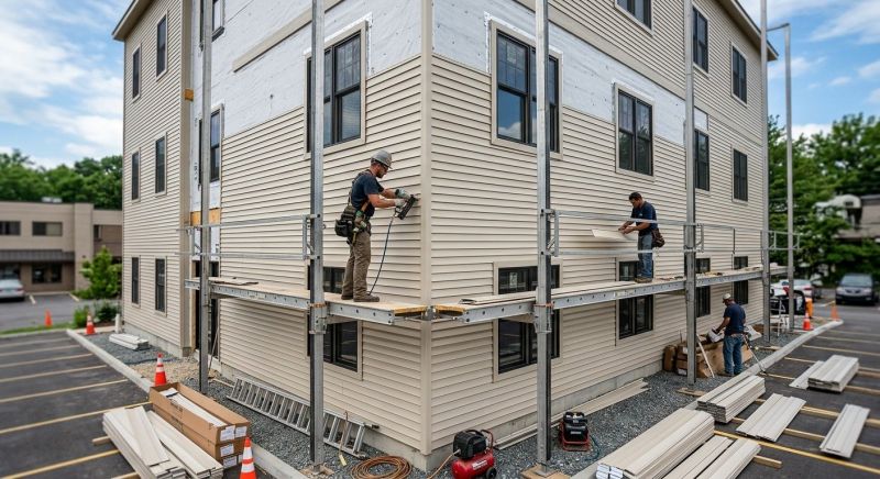 Commercial Siding Installation in Kittery, ME