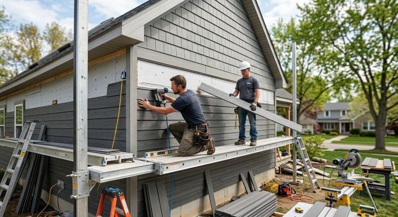 Composite Siding Installation in Danville, NH