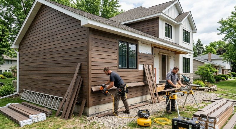 Composite Siding Installation in Epping, NH