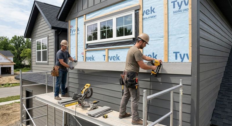 Composite Siding Installation in Kennebunk, ME