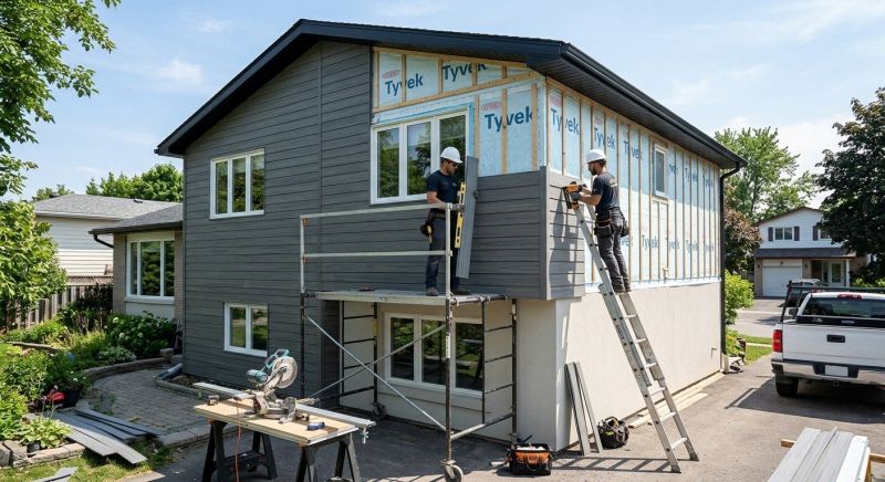 Engineered Siding Installation in Exeter, NH