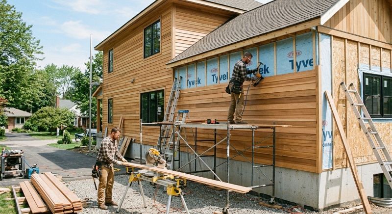Engineered Siding Installation in Kittery, ME