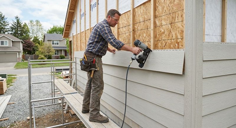 Fiber Siding Installation in Lebanon, ME