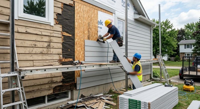 Fiber Siding Installation in Strafford, NH
