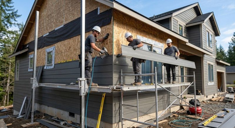 Fiber Siding Installation in Stratham, NH