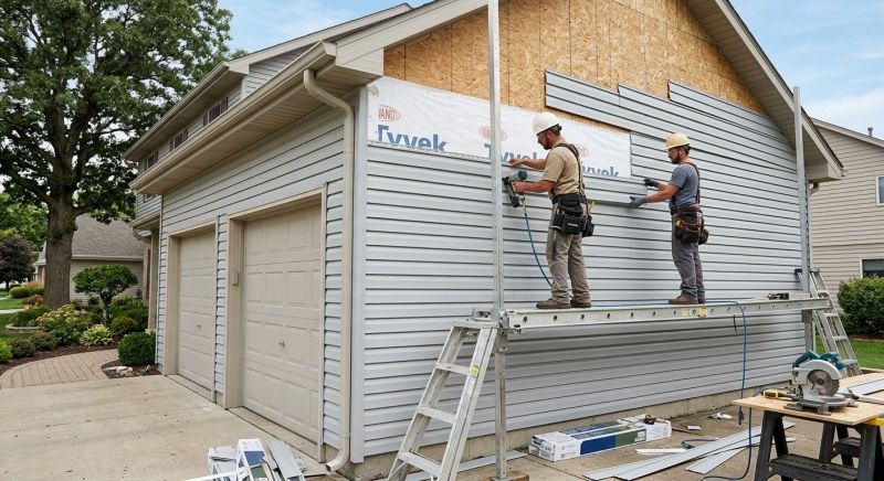Garage Siding Installation in Kittery, ME
