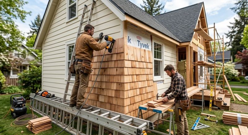Hardwood Siding Installation in Stratham, NH