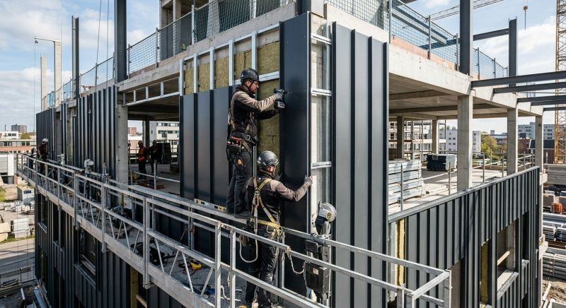 Metal Cladding Installation in Kittery, ME