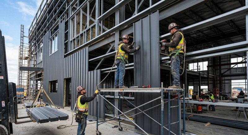 Metal Cladding Installation in Kittery, ME