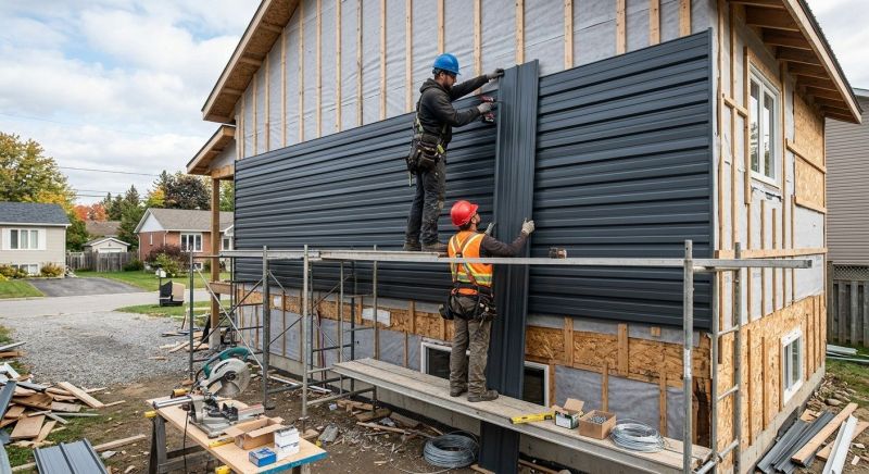 Metal Siding Installation in Exeter, NH