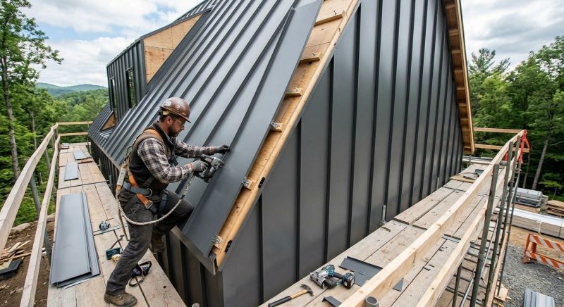 Metal Siding Installation in Newburyport, MA