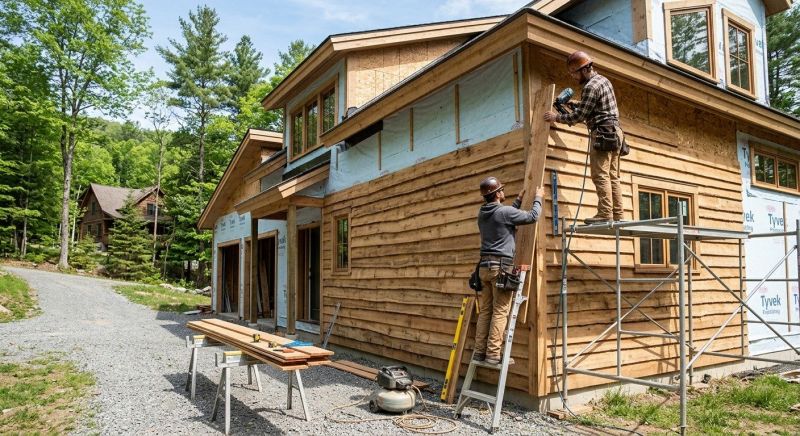 Rustic Siding Installation in Kittery, ME