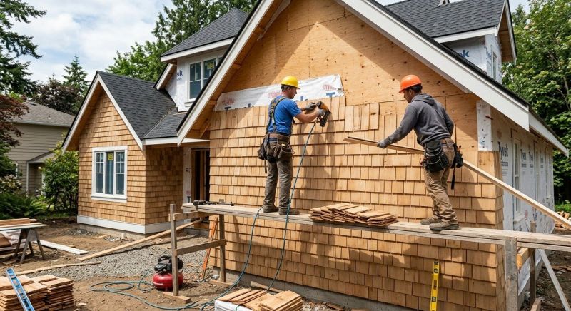Shake Siding Installation in Eliot, ME