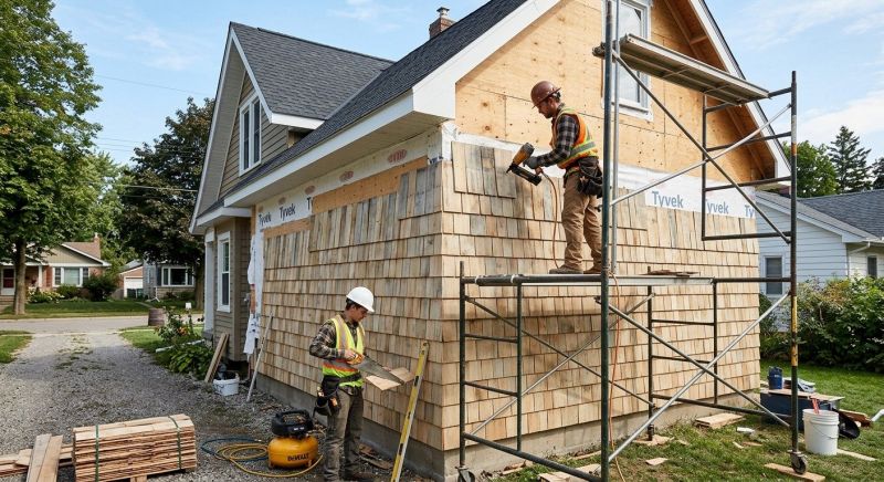 Shake Siding Installation in Newburyport, MA