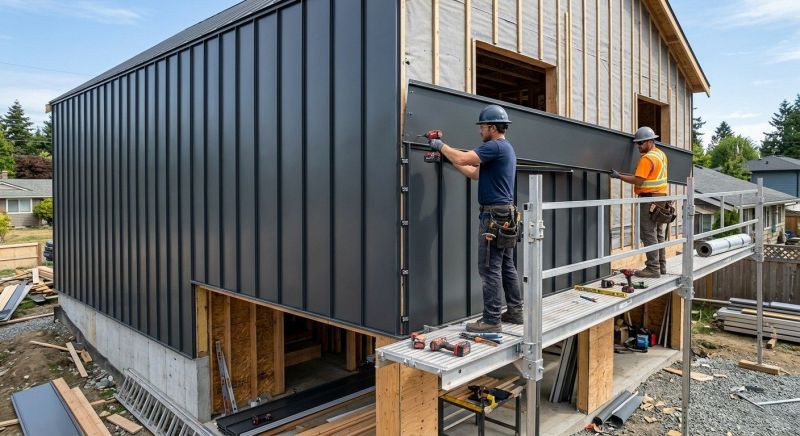 Sheet Metal Siding Replacement in Kittery, ME