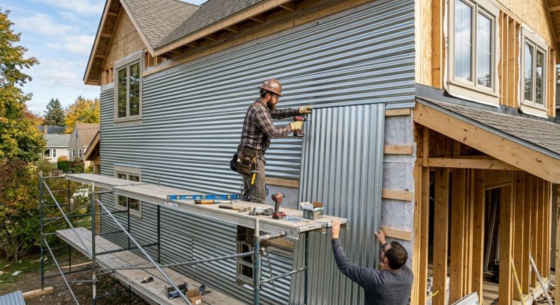 Sheet Metal Siding Replacement in Kittery, ME