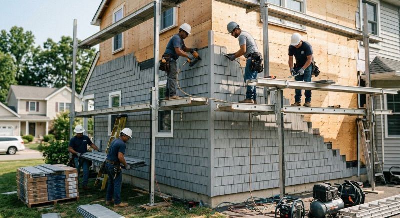 Shingle Siding Installation in Kittery, ME