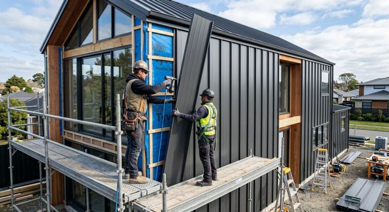 Steel Cladding Installation in Kittery, ME