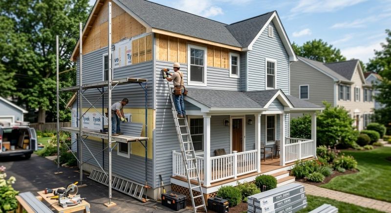 Synthetic Siding Installation in Kittery, ME
