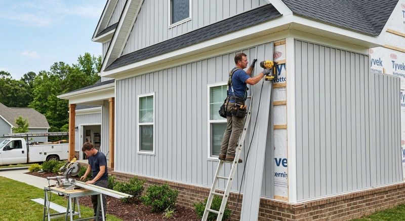 Vertical Siding Replacement in Kittery, ME