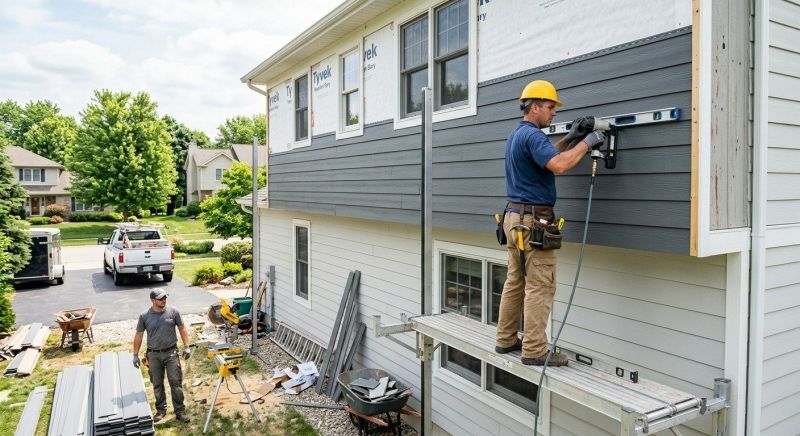 Vinyl Cladding Installation in Kittery, ME