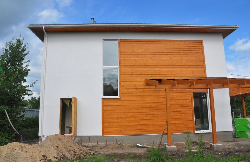 Wood Cladding Installation in Rye, NH