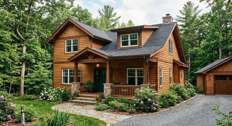 Wood Plank Siding Installation in Kittery, ME
