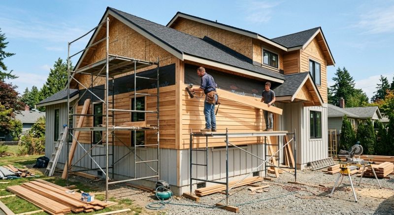 Wood Siding Installation in Nottingham, NH