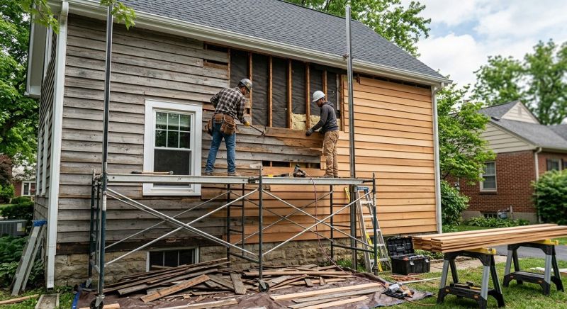 Wood Siding Installation in Rochester, NH