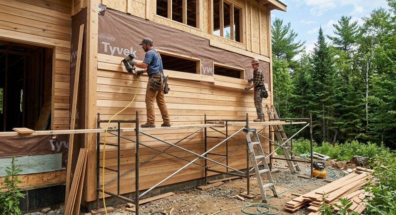 Wood Siding Installation in Salisbury, MA