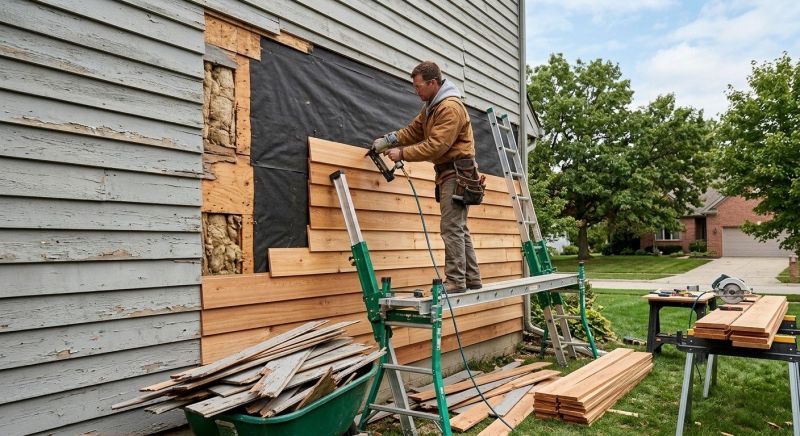 Wood Siding Replacement in Nottingham, NH